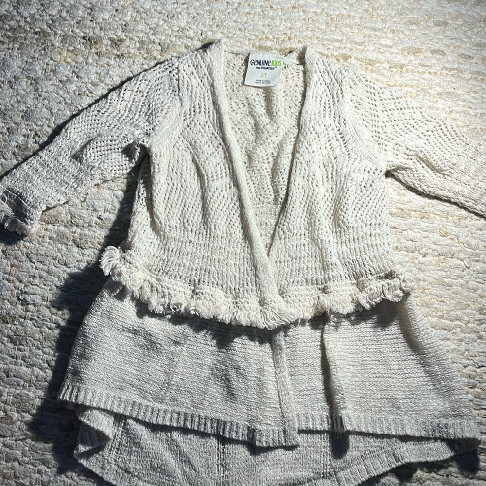 osh gosh sweater cardigan